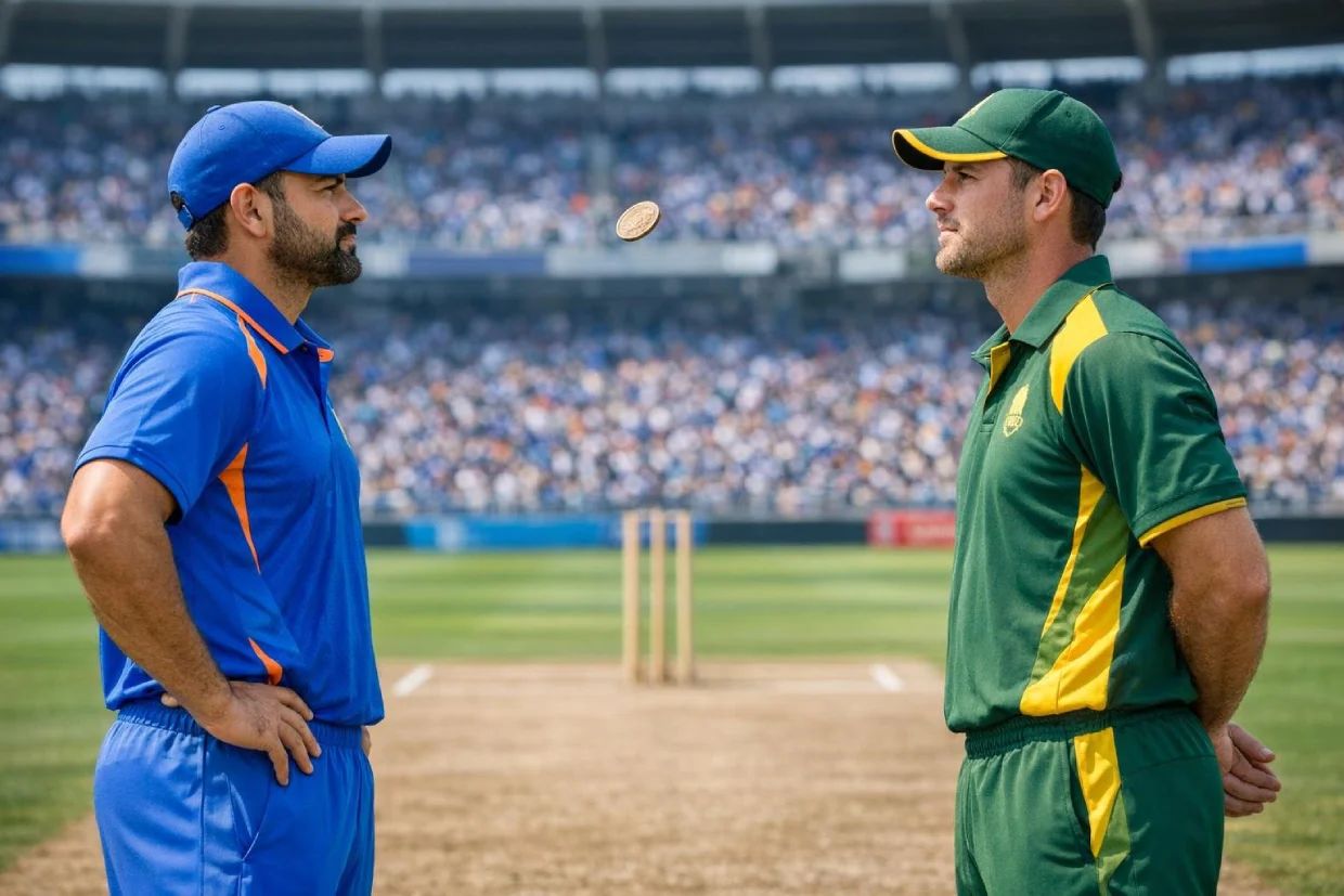 Team Captains at IPL Toss