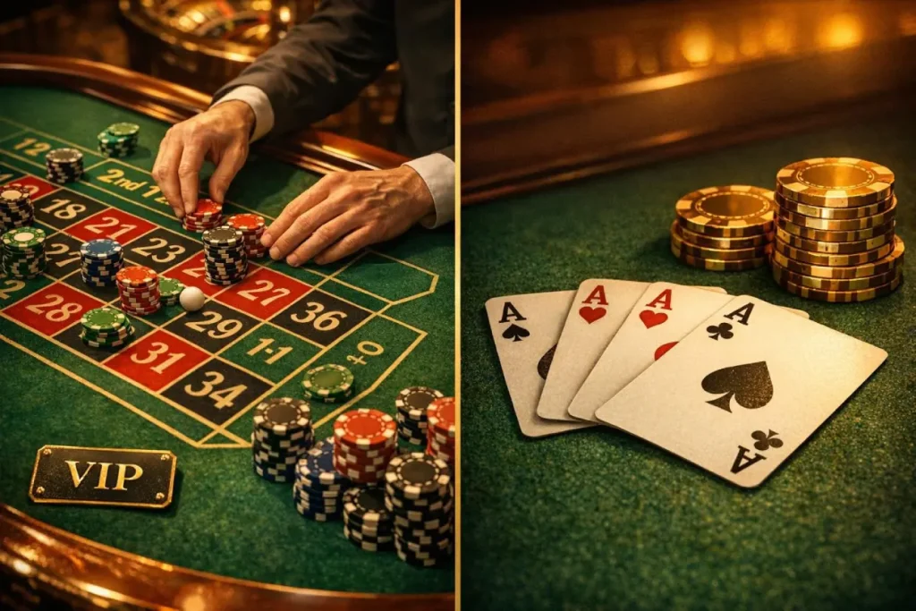 SkyExchange VIP casino experience with live dealer roulette and Indian card games like Teen Patti